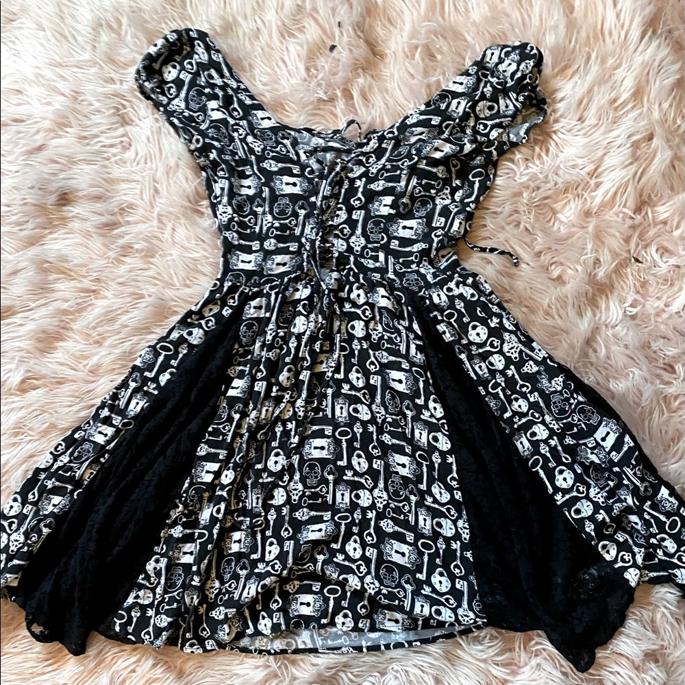 Vintage Gothic lolita style dress